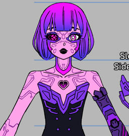 Celeste VER.2025 Reference sheet Upper - Commission by @NTNArts